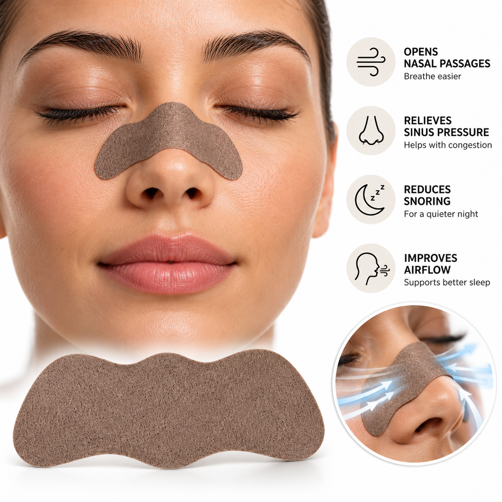 Nasal Sinus + Stop Snore Patch (20pcs)